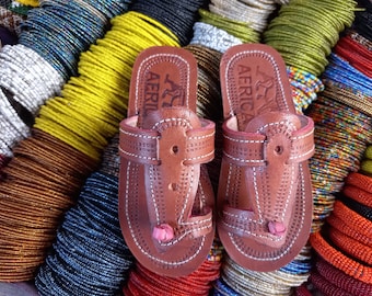 Sandales pour enfants, Sandales Masai, Sandales pour garçons, Sandales africaines, Sandales Massaï, Sandales en cuir, Sandales pour enfants, Cadeau pour lui, Sandales Homme