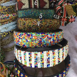 ON SALE Beaded Headbands/ African Headbands/ Kenyan Beaded Headband/ Hair Band/ Beaded Hair Band/ Masai Hair Band/ Handmade Hair Band/