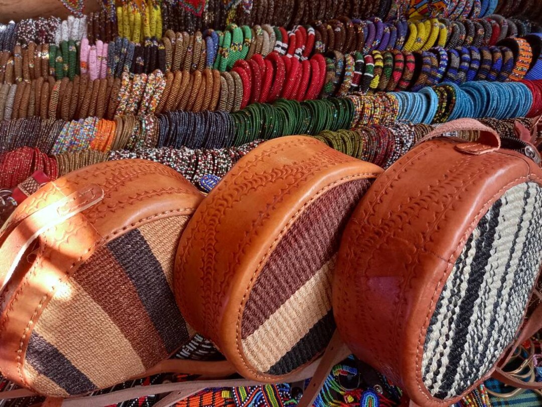 Africa Bag/ Kenyan Bag/ Sling Bag/african Purse/sisal Bag/handmade Bag