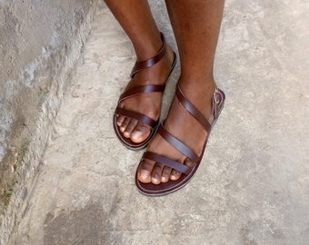 Leather Sandals/ African Sandals/ Female Sandals/ Summer Wear/ Handmade Sandals/ Ladies Sandals/ Masai Leather Sandals/ Kenyan Sandals