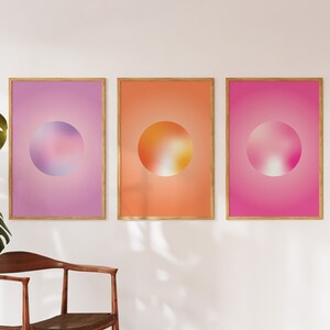 Aura Poster 3 Piece Home Decor Wall Art, Instant DIGITAL DOWNLOAD