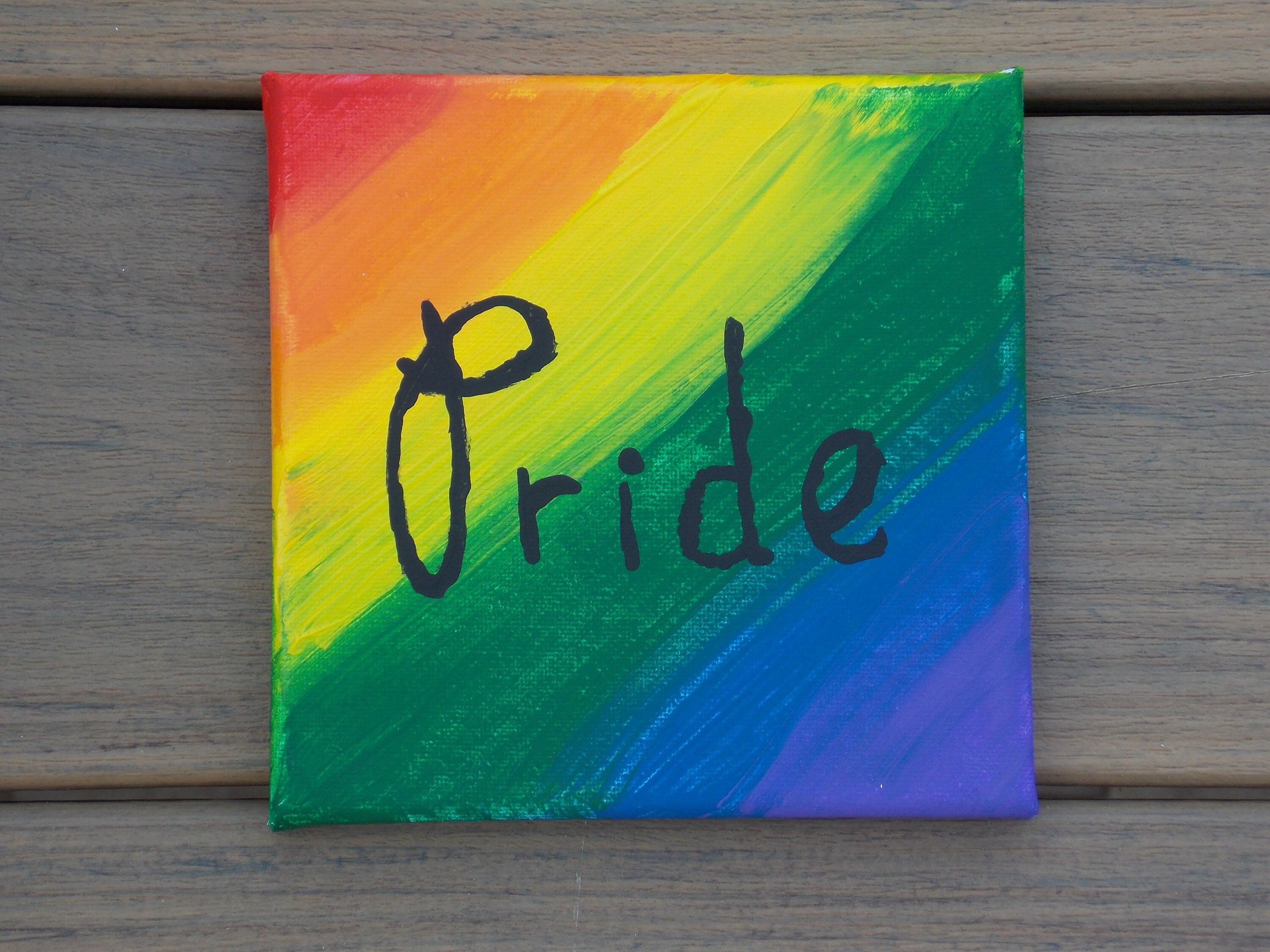 A Pride Inspired Painting Etsy