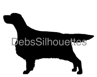 Gordon Setter Silhouette SVG, PNG, JPG, pdf