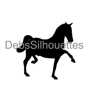 Hackney carrozza cavallo sagoma download digitale SVG PNG JPG pdf