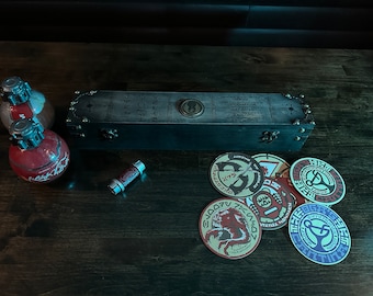 Wooden Lightsaber Box for Galaxy&#39;s Edge Savi&#39;s Lightsabers