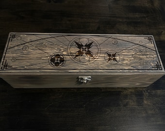 MORTIS Wooden Lightsaber Box (Customizable)