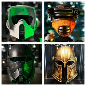 Create your own! Star Wars Sci-Fi Custom Made Wearable Helmet