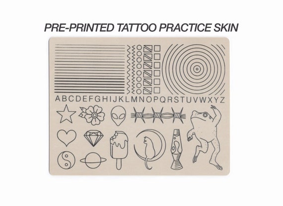 fake skin  Fake skin tattoo Fake skin Tattoo practice skin