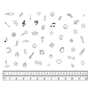 Download Our Free Temporary Tattoo Stencils