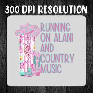 Summer Energy Drink PNG: Trendy Design for Printing (Digital Download)