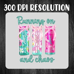 Summer Energy Drink PNG: Trendy Design, Alani Inspired (Digital Download)