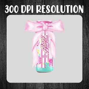 Summer Energy Drink PNG: Trendy Design for Printing (Digital Download)