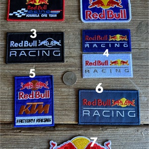 Red Bull Patch Moto ** Buy 2 get 1 Free!!  Free shipping too