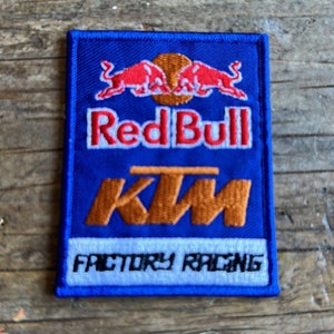 Red Bull KTM Factory Racing Moto Cross Sew On Patch