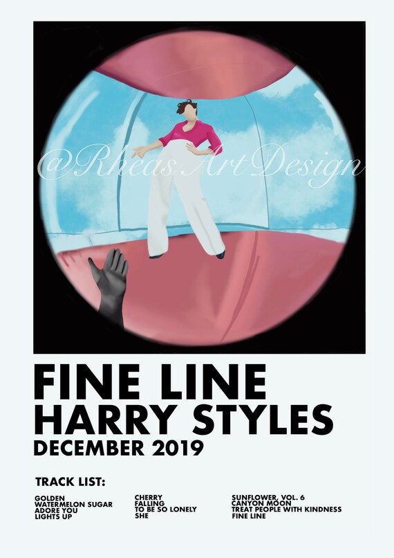 Fine Line Harry Styles Album Cover Poster Etsy Fine Line Harry Styles Album Cover Poster Etsy