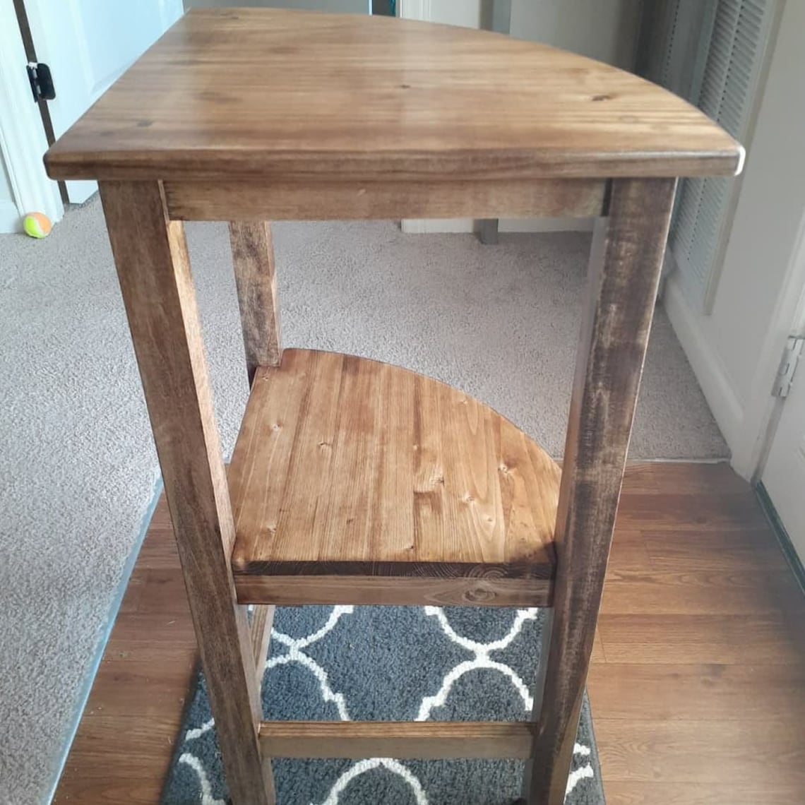 Corner Accent Table Etsy