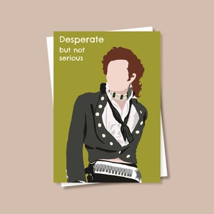 Postales inspiradas en Adam Ant, juego de 4, postal musical, nueva tarjeta romántica, música de los 80, regalo para fanáticos de la música new wave, Adam and the Ants