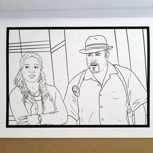 Dexter Colouring Book, Adult Colouring Book, Gift for Dexter Series Fan ...