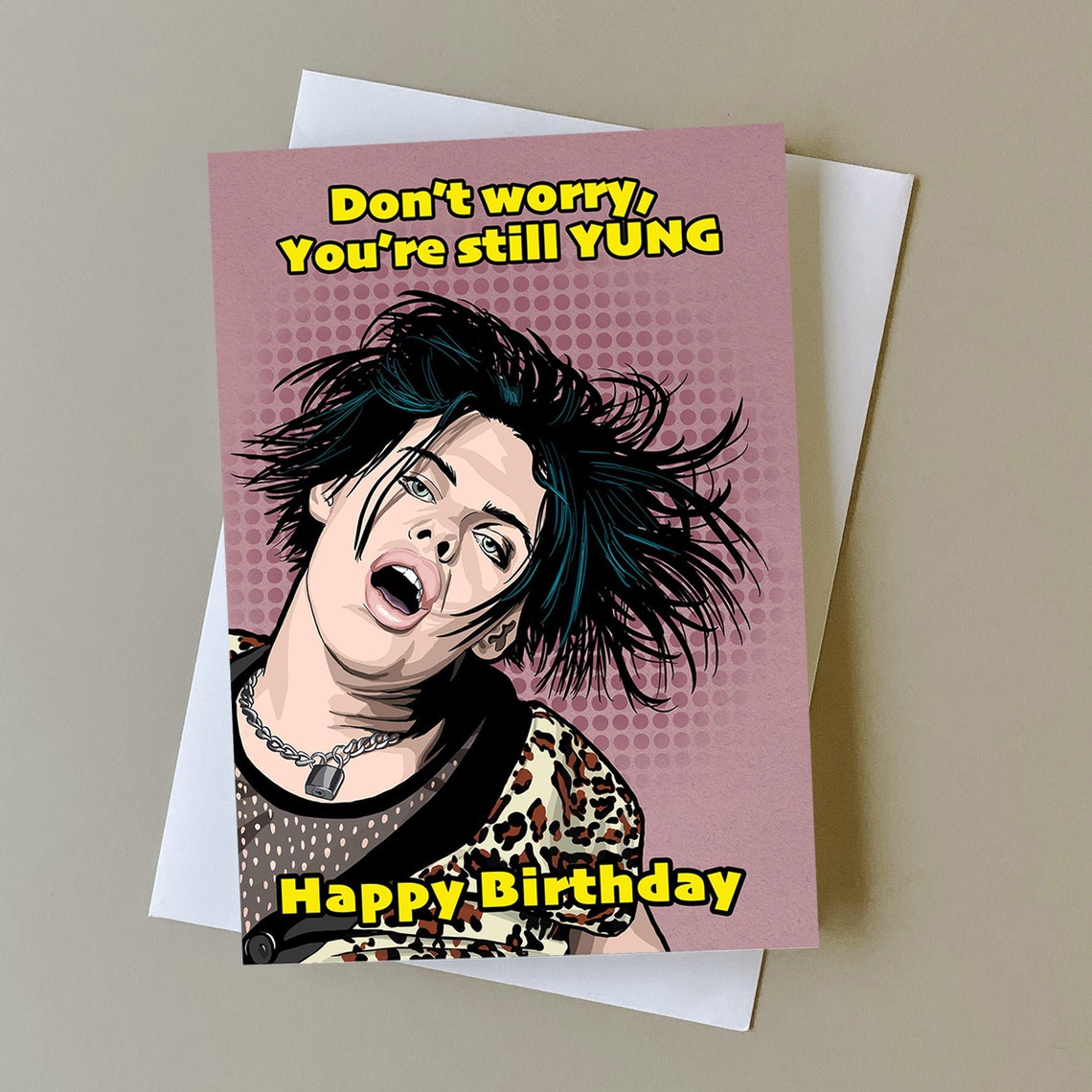 Yungblud Birthday Card Gift for Yungblud Fan Greeting Card - Etsy