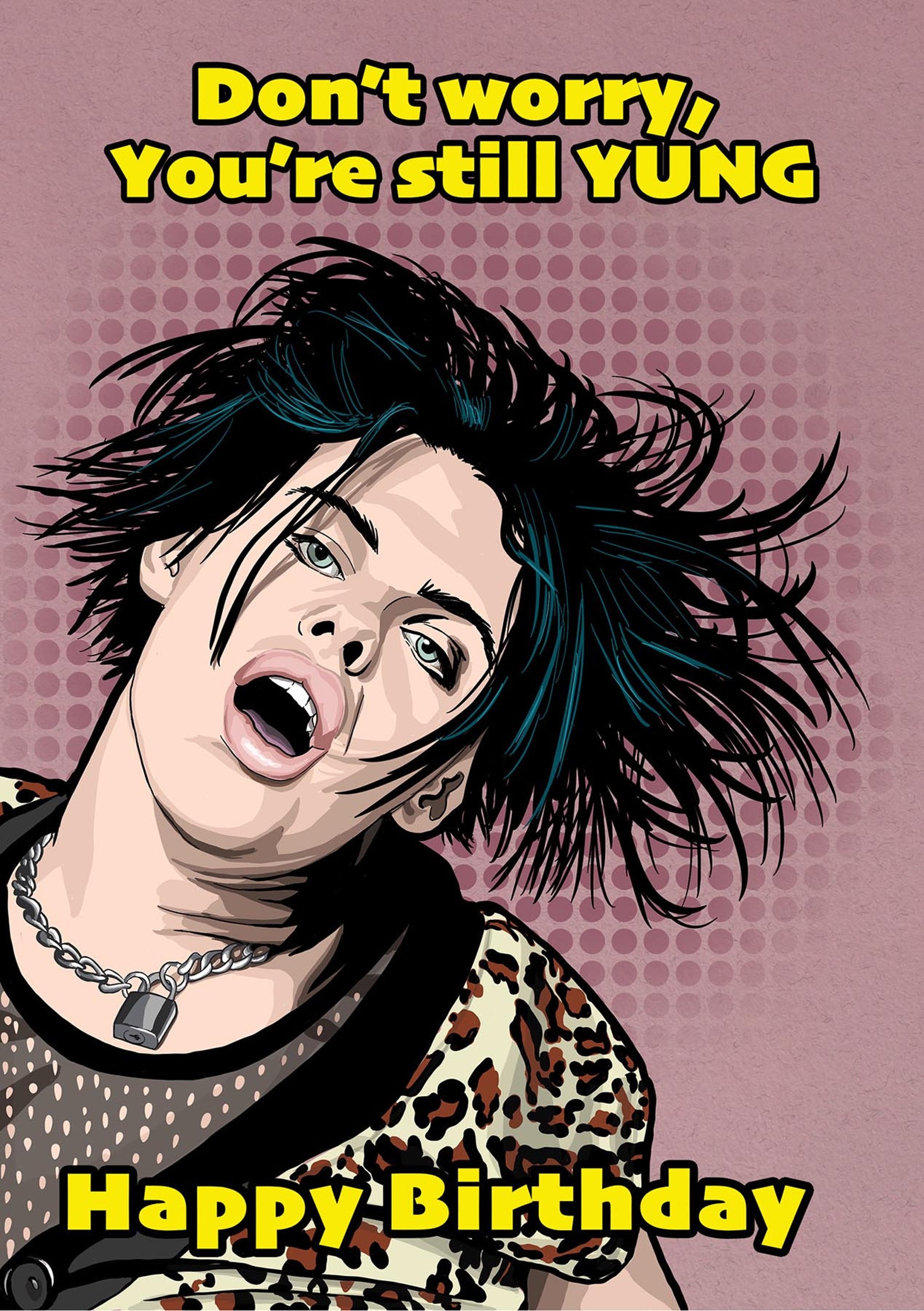 Yungblud Birthday Card Gift for Yungblud Fan Greeting Card - Etsy