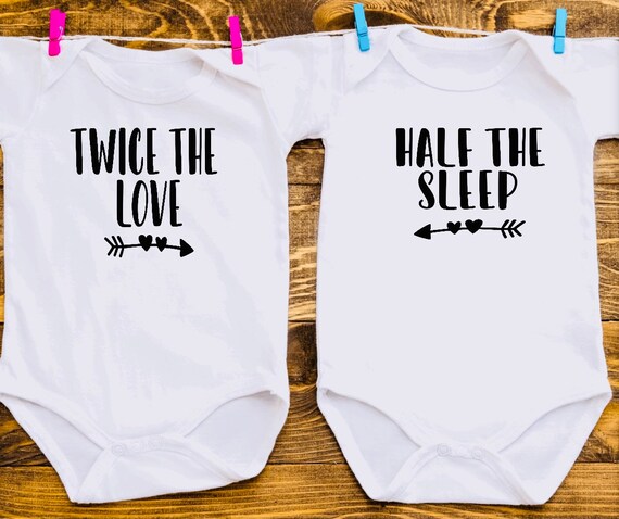 Twin baby vests shop