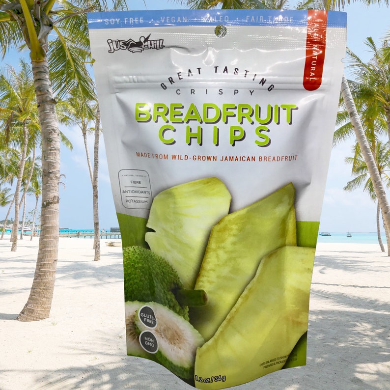 Jamaica Breadfruit Chips 3 Bags Glutenfree / Grainfree / Nutfree