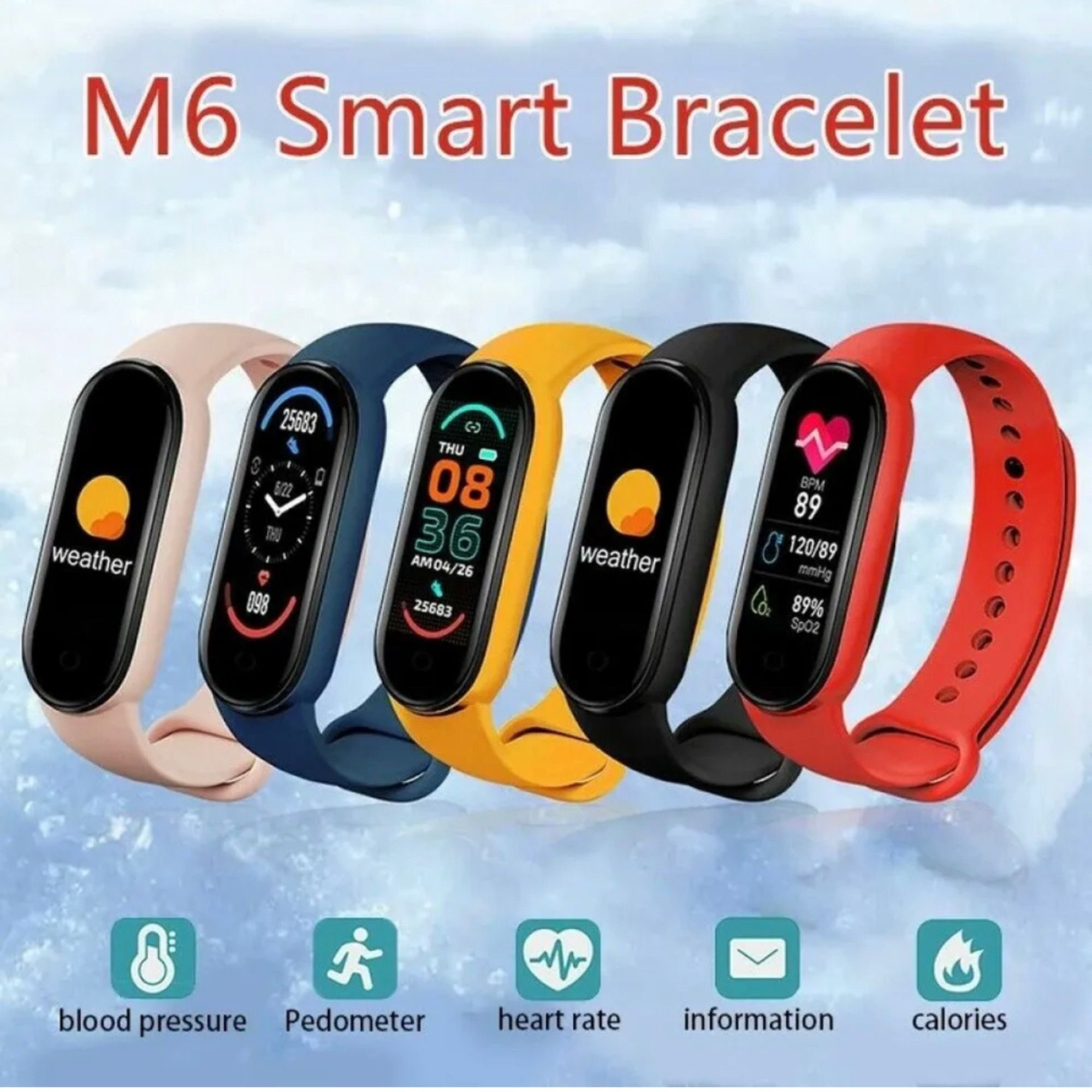 Smart band m6 price Clearance