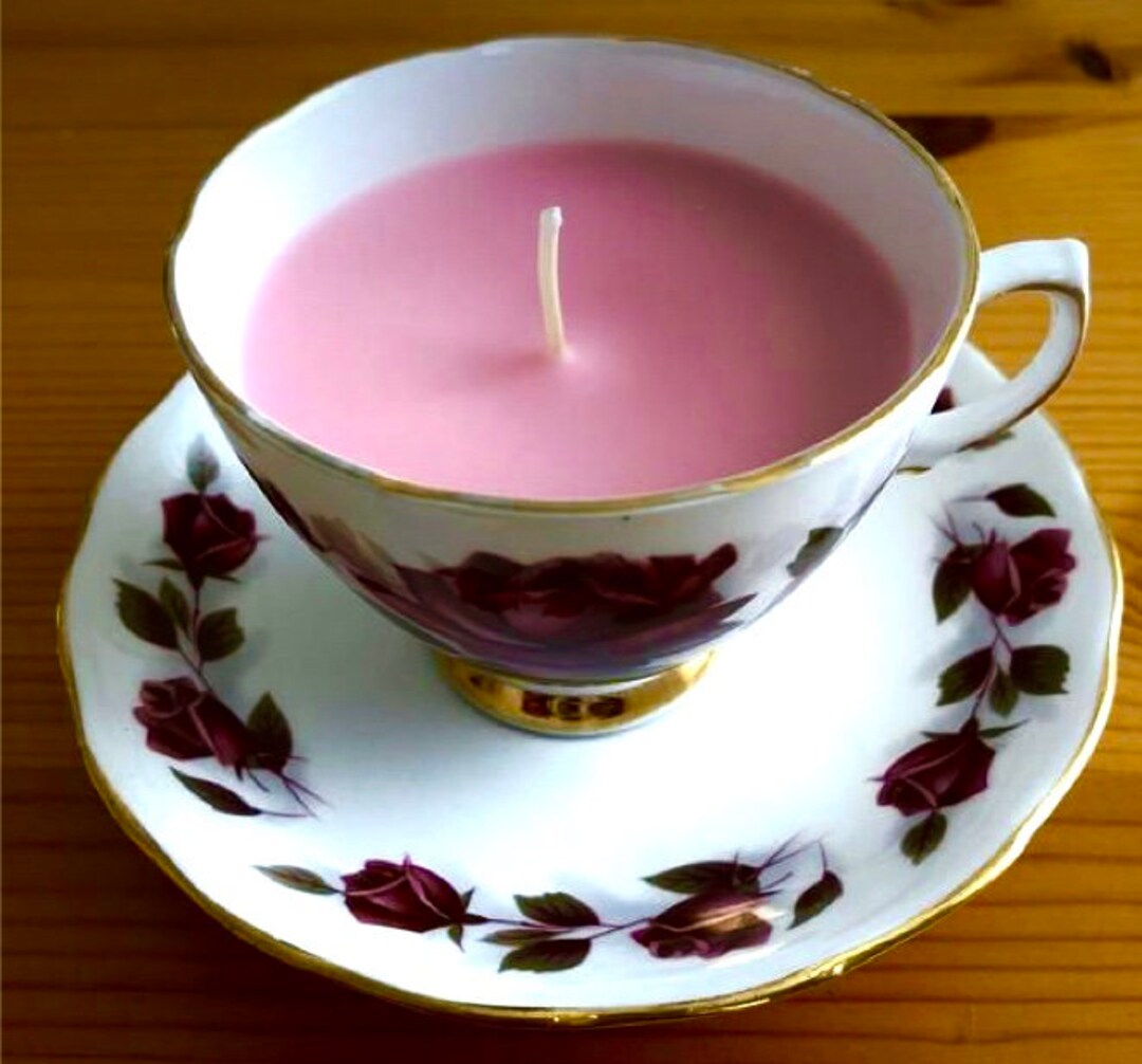 Tea Cup Candles - Etsy