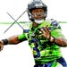 Russell Wilson Poster Seattle Seahawks Wall Art, Sports Art Print ...