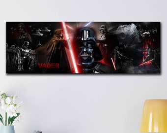 Darth Vader Canvas Print - Star Wars - Wall Art, Sports Art Print, Kids Decor, Man Cave, Canvas Art, Gift, Sci-Fi Poster