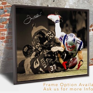 Julian Edelman Canvas Print - New England Patriots - Wall Art, Sports ...