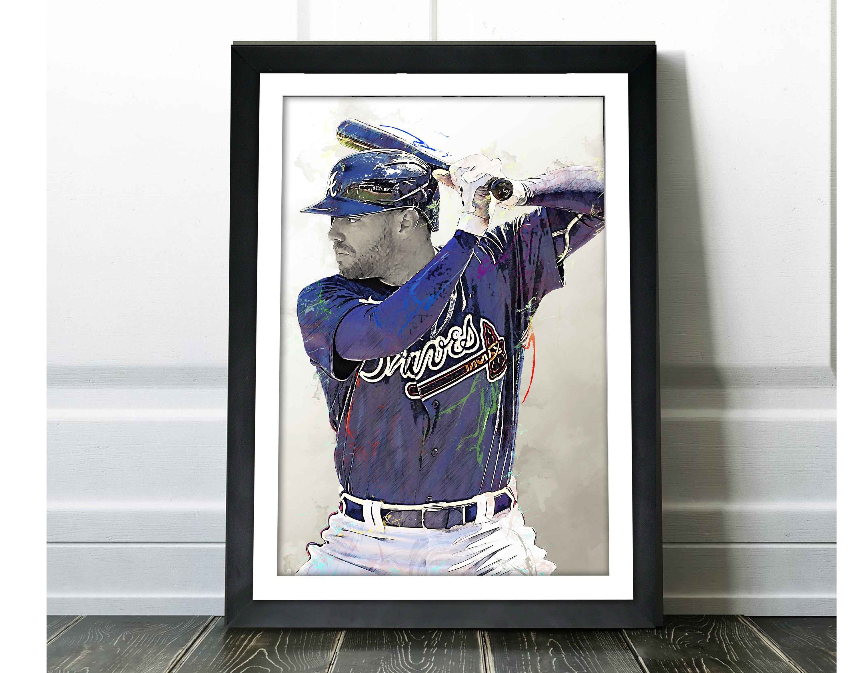 Freddie Freeman Canvas Painting - Atlanta Braves Canvas Prints, 1 Pane -  Ducicanvas