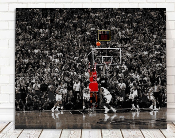 Jordan last shot painting Clearance