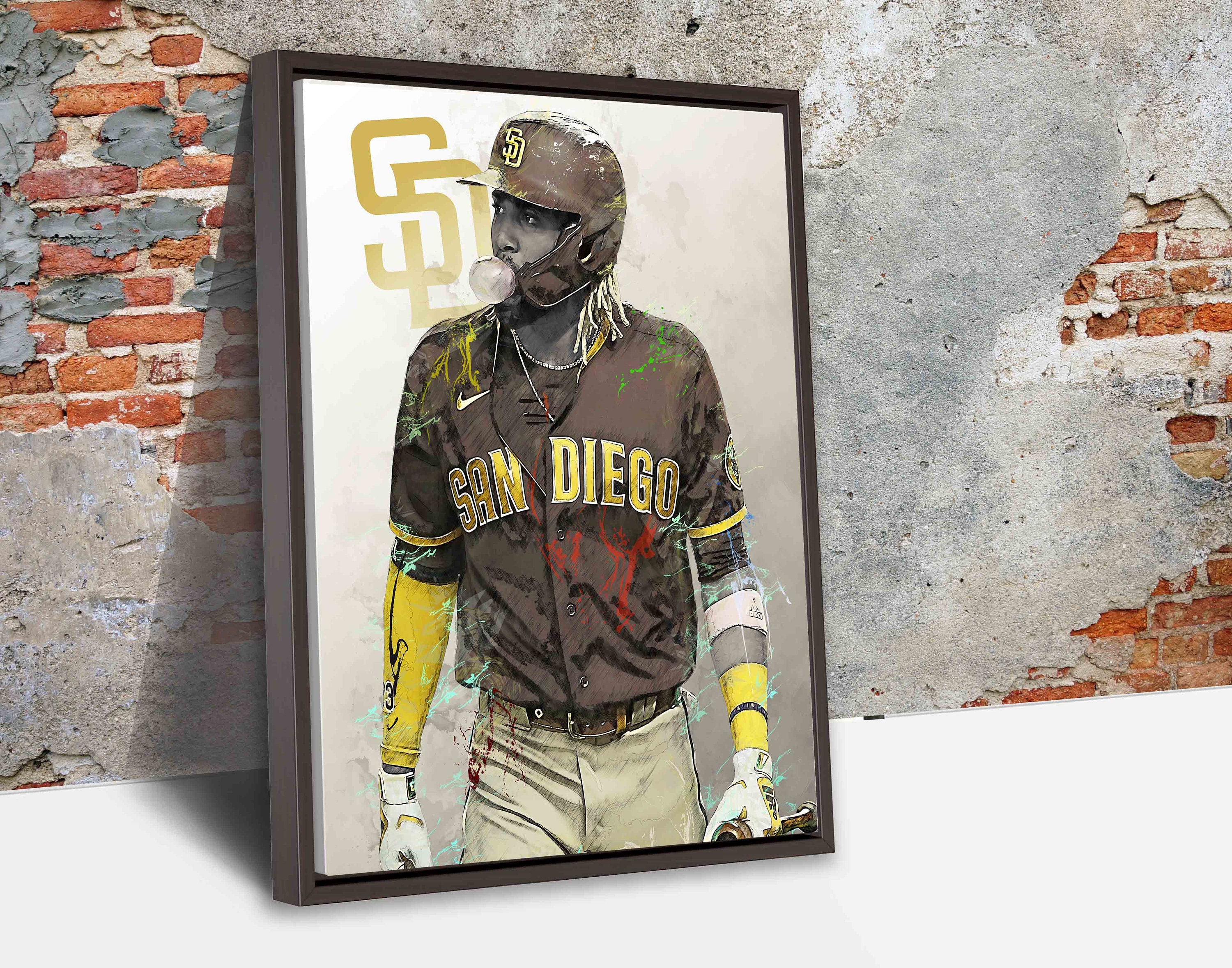Fernando Tatis Jr. San Diego Padres Poster Print, Baseball Player, Real  Player, Fernando Tatis Decor, Canvas Art, Posters for Wall SIZE 24''x32
