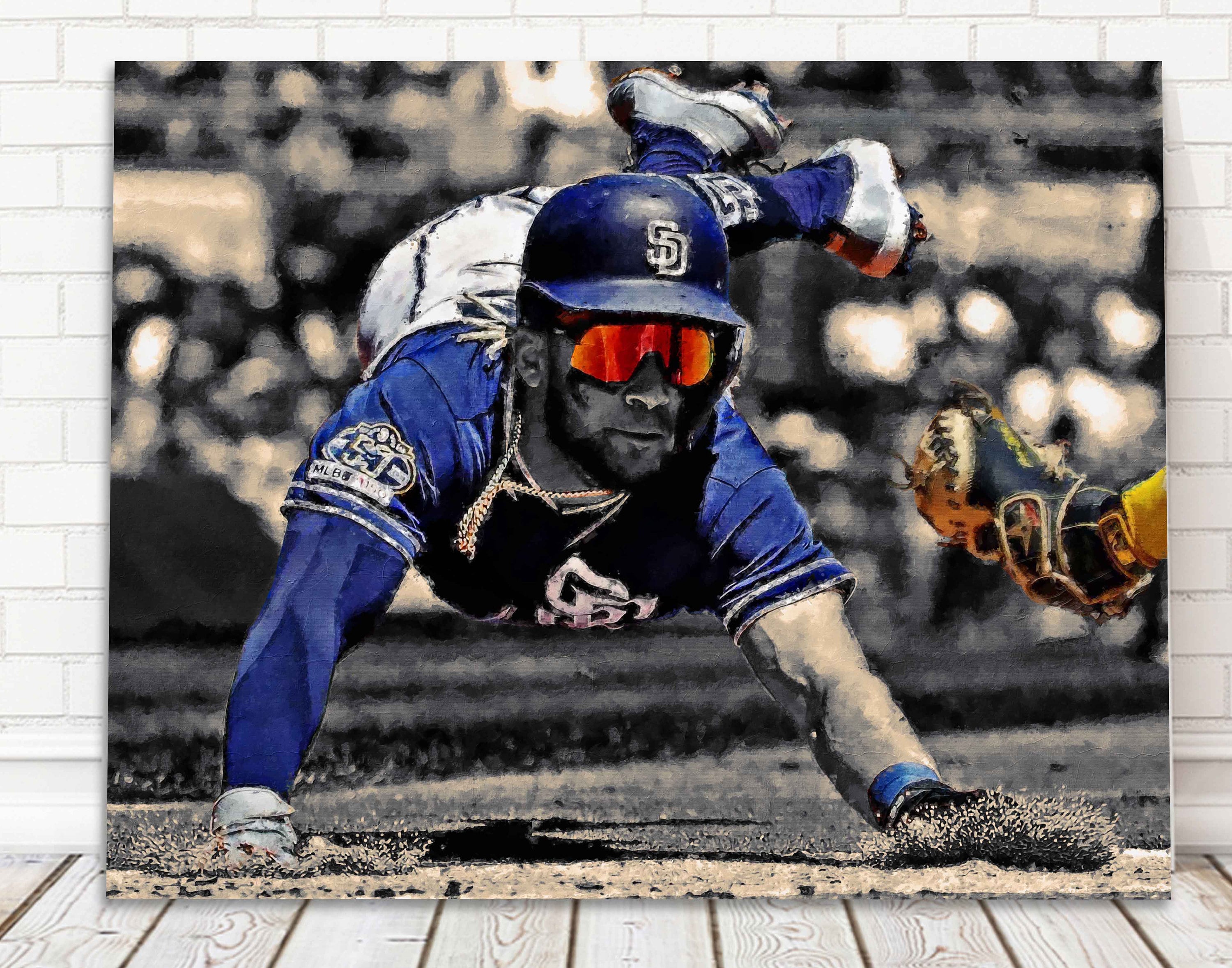 Fernando Tatis Jr Canvas Print San Diego Padres Wall Art -  Israel