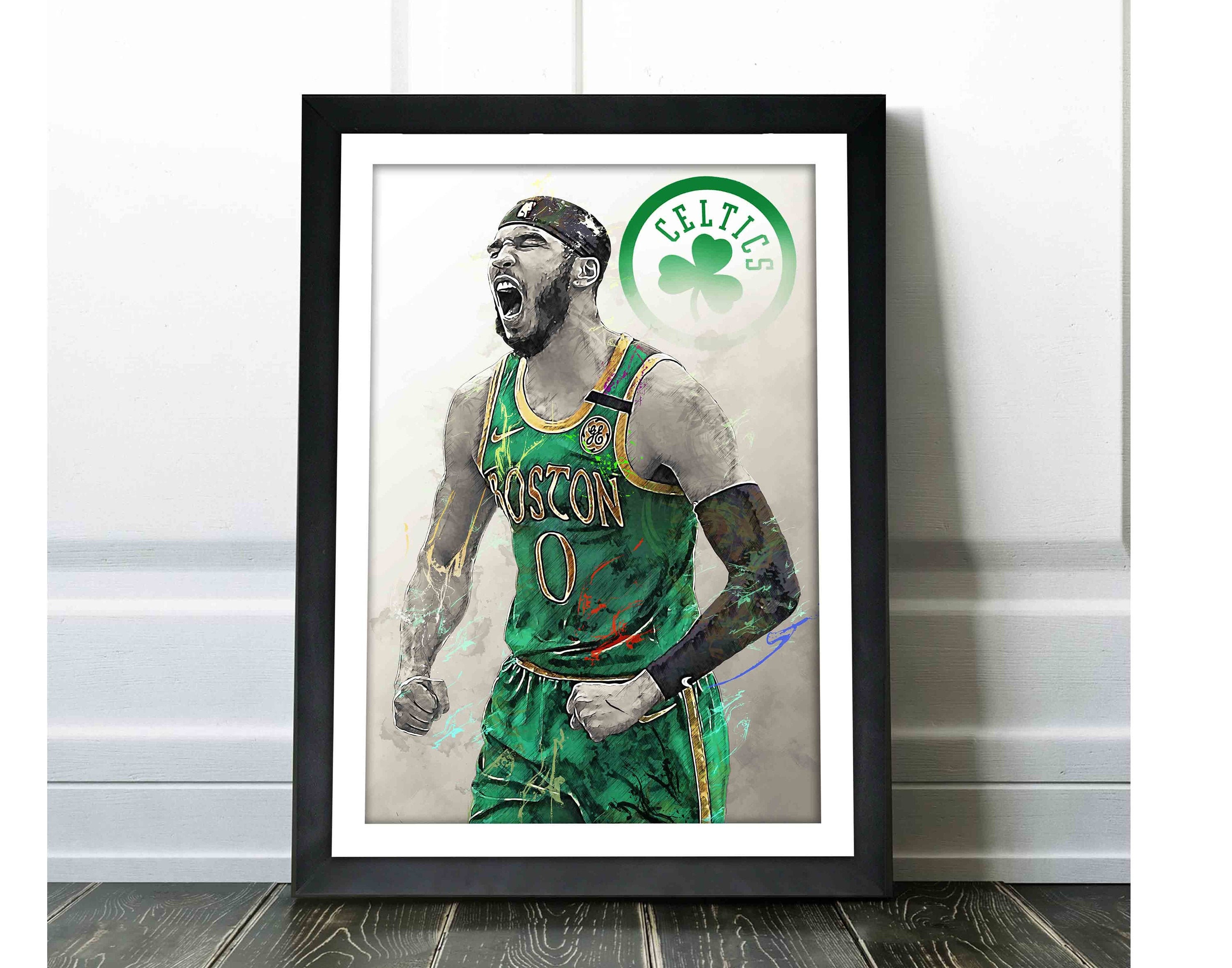  bcf Jayson Tatum Poster Wall Art Prints,Jayson Tatum Cool HD  Basketball Inspirational Canvas Poster for Boys Bedroom Living Room Offices  Dorm Room Decoration Gift,16 x 24inch,Unframe.: Posters & Prints