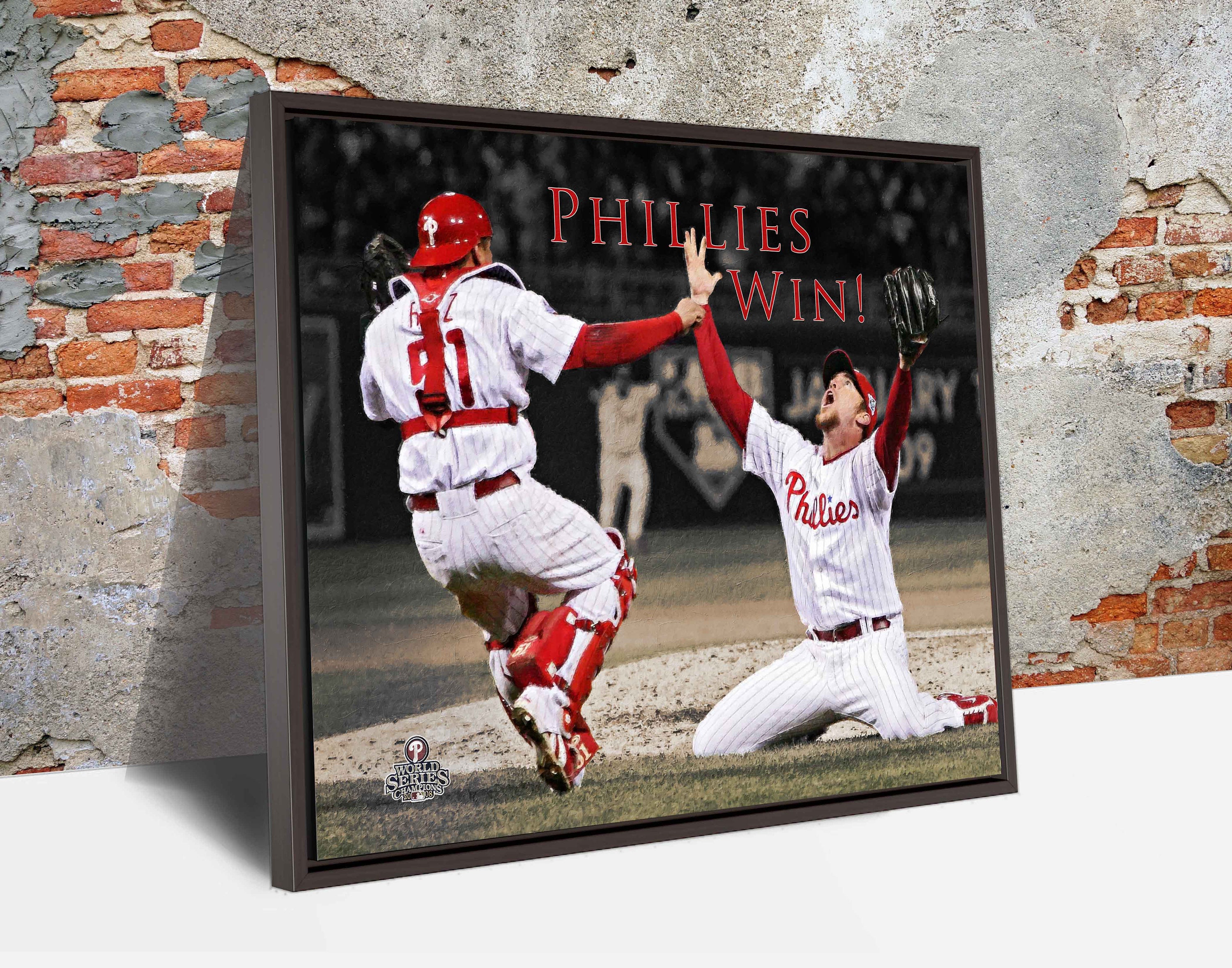 Philadelphia Phillies World Series 2008 Canvas Print Brad 