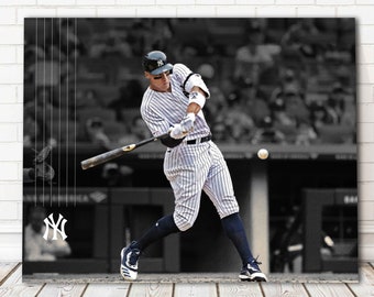Aaron Judge Canvas Print - New York Yankees - Wall Art, Sports Art Print, Kids Decor, Man Cave, Canvas Art, Gift, Baseball Poster