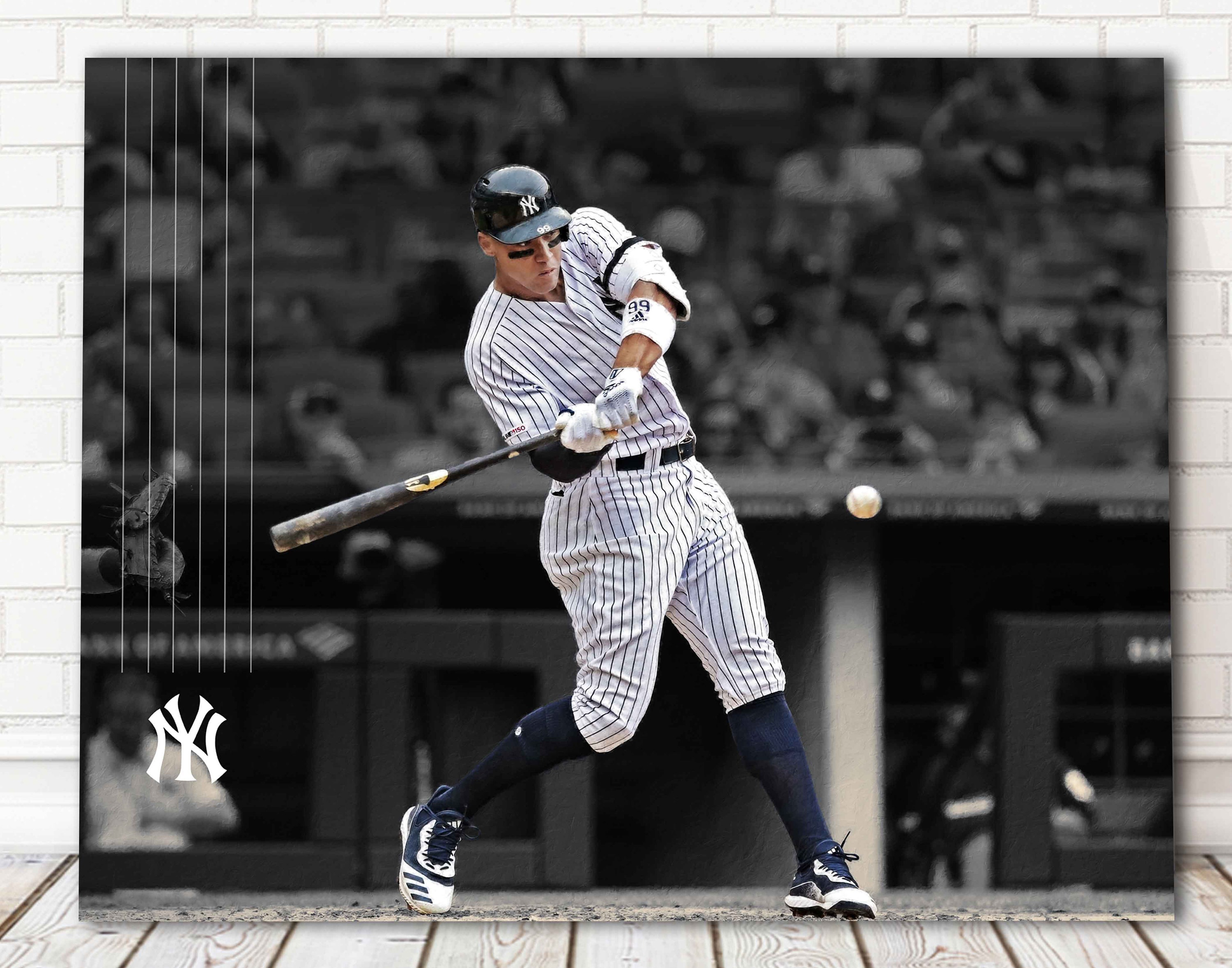 Aaron Judge Canvas Print New York Yankees Wall Art Sports 