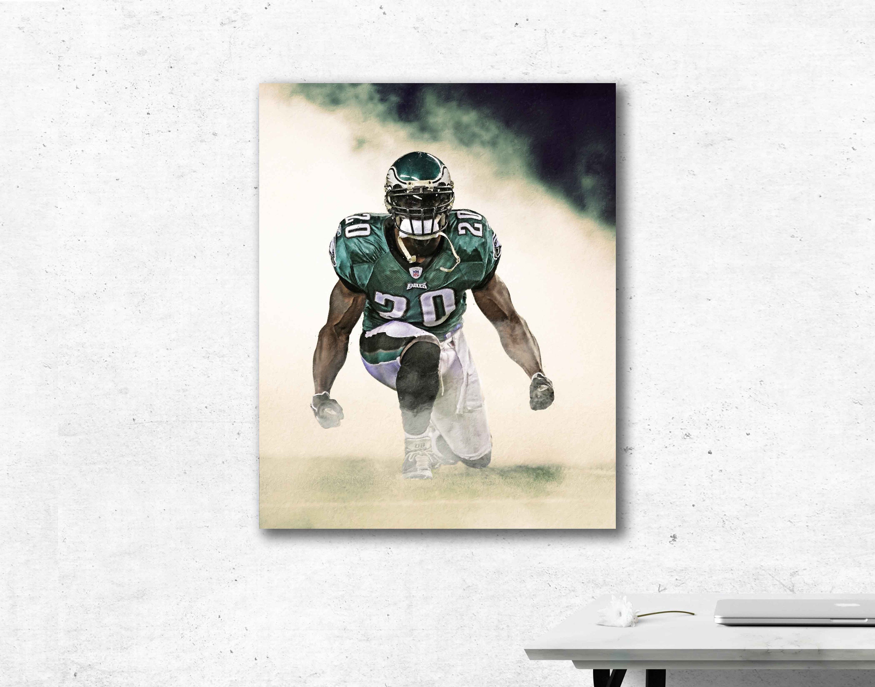 Jalen Hurts Philadelphia Eagles Football Art Illustrated Print -    Finland