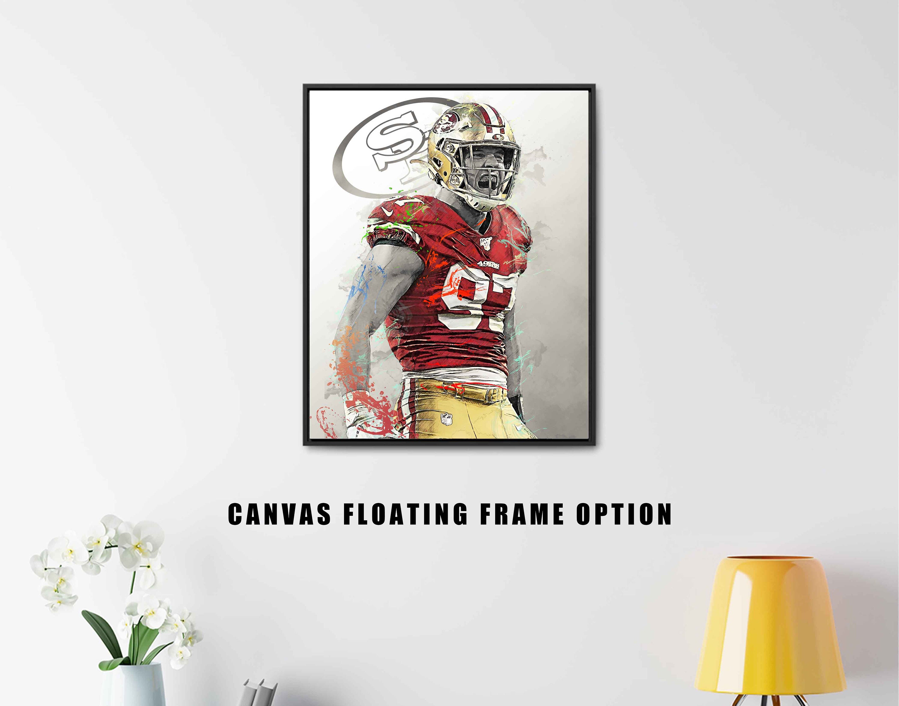 Nick Bosa San Francisco 49ers Canvas Wall Art – My Idea Sports Canvas