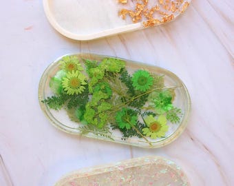 DIY Resin Trinket Tray Kit: Home Decor Craft Project, birthday gift, diy trinket dish, resin craft, corporate team building, Back to School