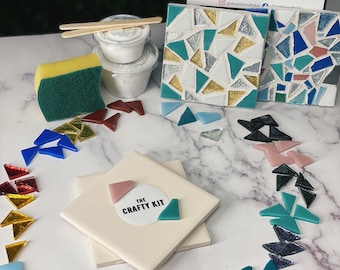or Adults! DIY Coaster Kit for KIDS Make a special customized coater for yourself or a gift
