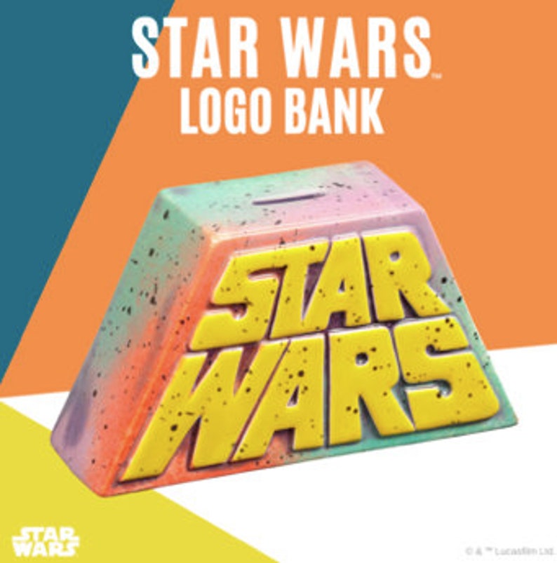 DIY Ceramic Logo Ceramic bankceramic paintingCrafts Adults Kids Giftfamily craft supplies to a paint a ceramic Star Wars sign image 2