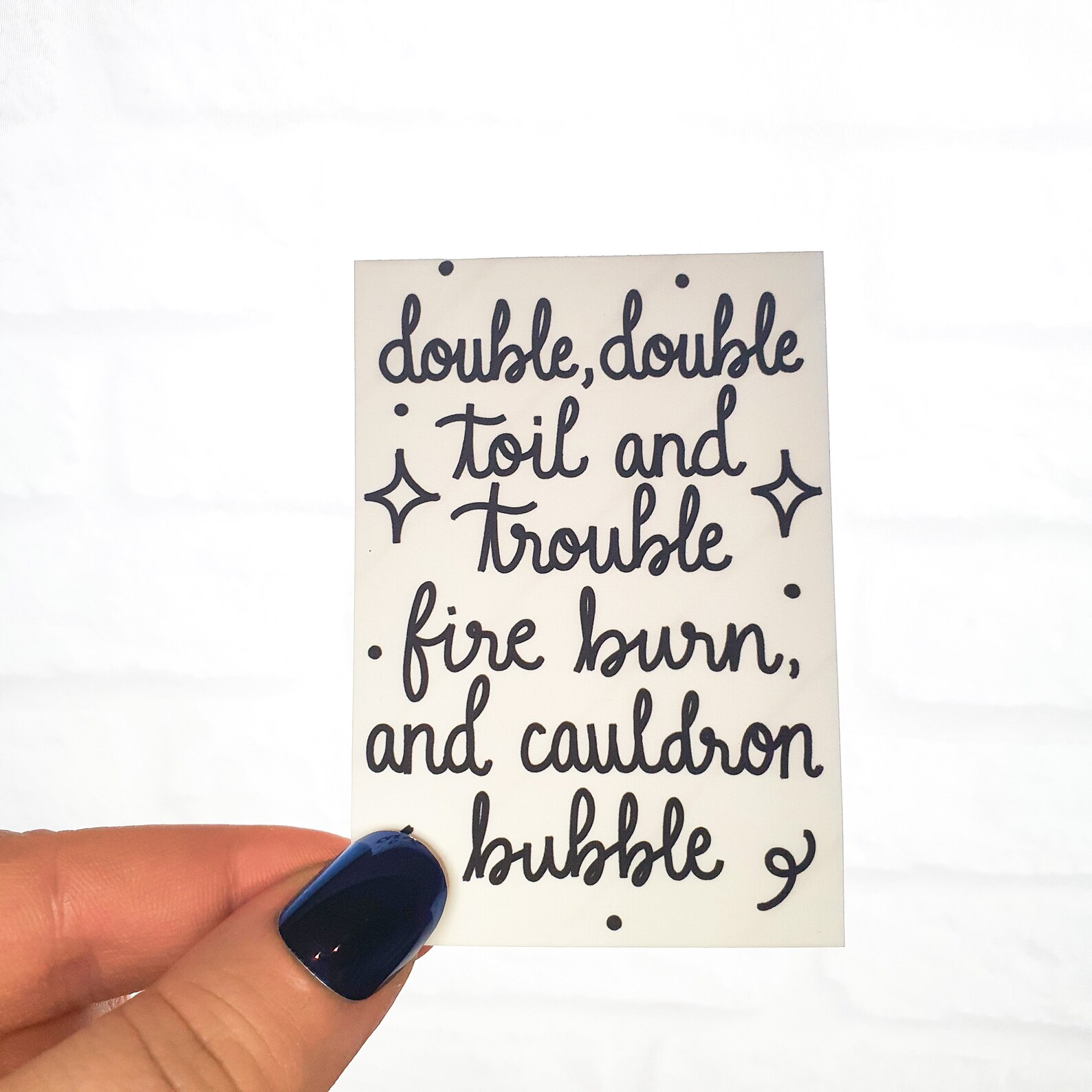 QUOTE STICKER shakespeare sticker citaat sticker zeggen Etsy
