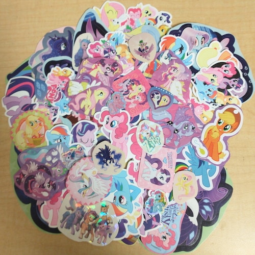 My Little Pony Vinyl Stickers - 15-Pack Waterproof Decals For Laptop, Water Bottle, Car | Officially Licensed - View #4