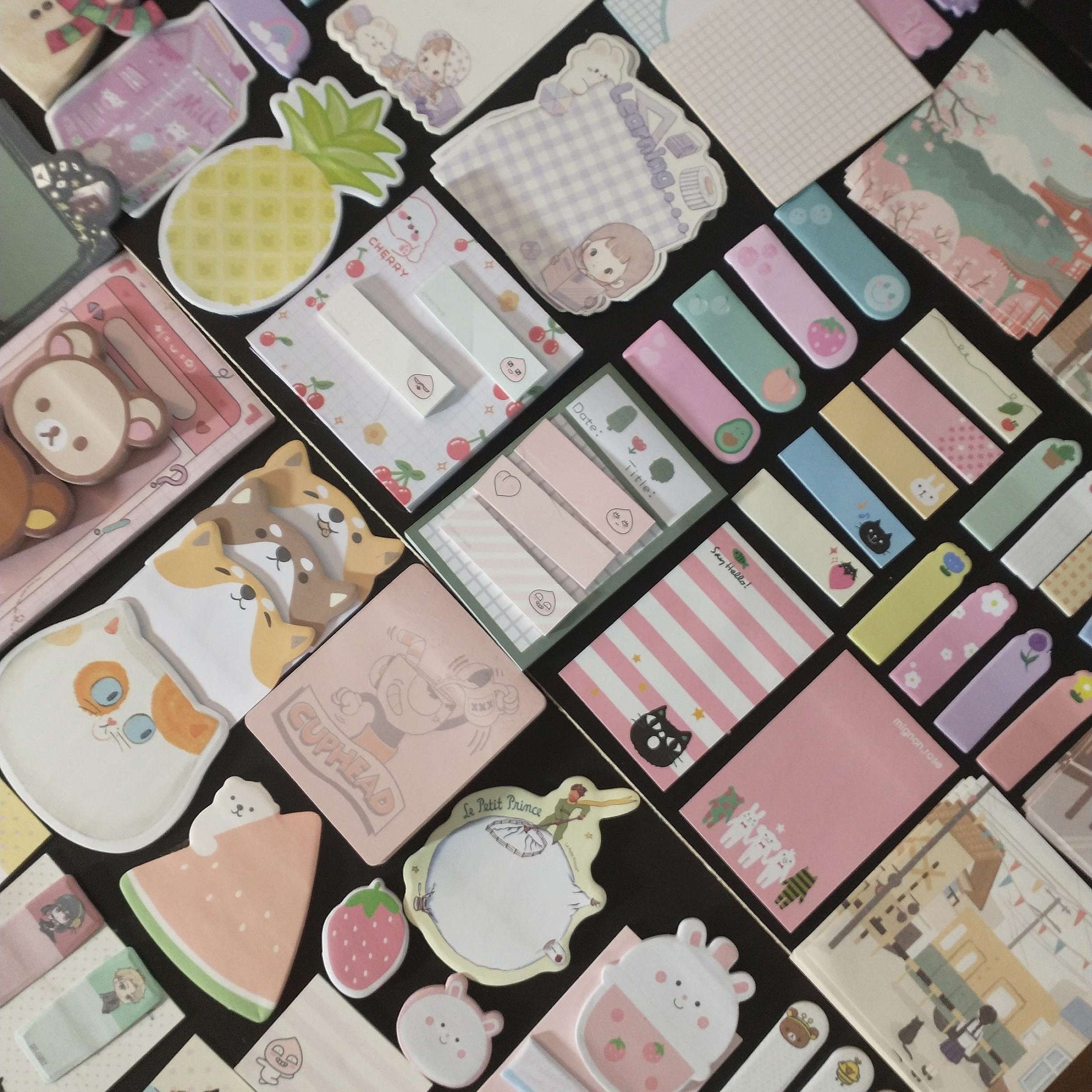 SALE Kawaii Stationery Set, Happy Mail, Japanese Stationery, Floral,  Journal Supplies,, Pen Pal, Letter Writing, Cute Stationery. 