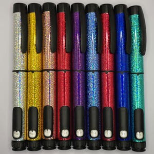 V1 Peptide Pen Holographic Glitter Wraps and Skins