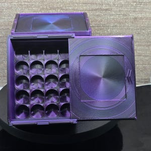 Stackable Peptide Vial Holder/ Case for 10 or 20 vials