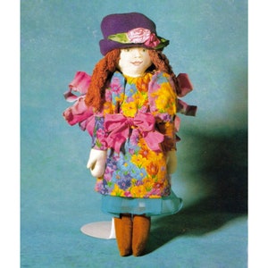modèle de poupée d’ange primitif vintage Modèle de poupée de chiffon Ange gardien